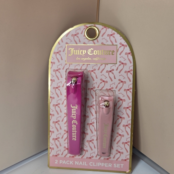 💕🔹️Juicy Couture 🔹️Pink Nail Clipper Set Of 2 - Picture 3 of 4